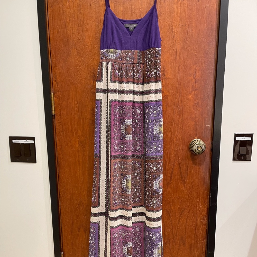 Purple Paisley Maxi